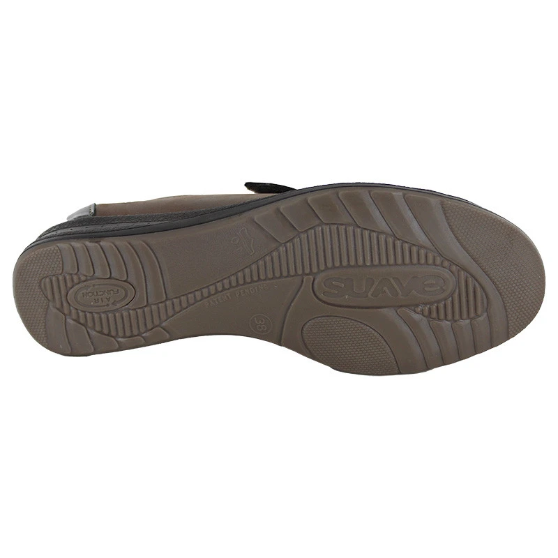 SUAVE Chaussures à Velcro Confortables Femme Dallas 7510T 8 SUAVE Chaussures à Velcro Confortables Femme Dallas 7510T – Image 6